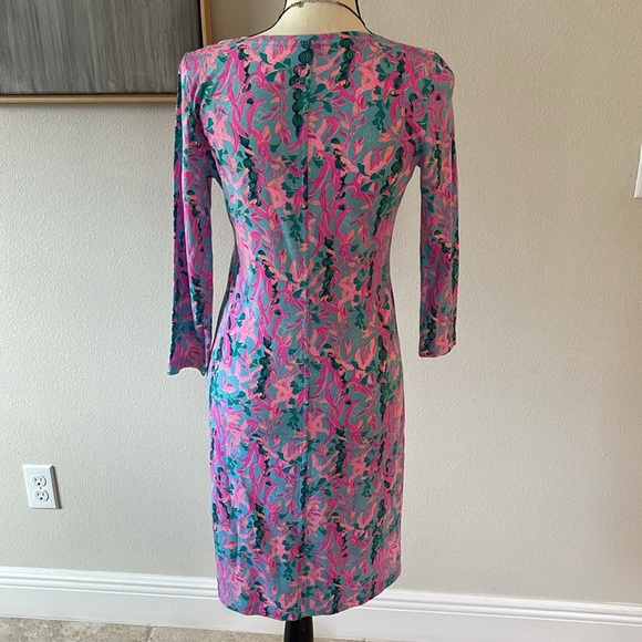 Lily Pulitzer Tessa Dress Multi Seaweed  Sz XS - Picture 3 of 5